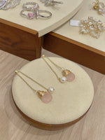 Load image into Gallery viewer, Elegant Pearl Tassel Earrings