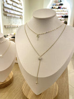 Load image into Gallery viewer, Lock and Key Dainty Necklace