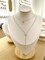 Load image into Gallery viewer, Lock and Key Dainty Necklace
