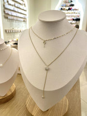 Lock and Key Dainty Necklace